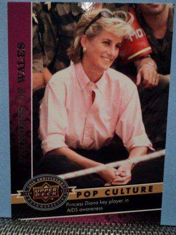 2009 Upper Deck 20th Anniversary PRINCESS DIANA #1054 - Wales.  Bid per Card.