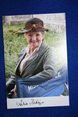 Julia Mckenzie (Miss Marple) Signed Cast Photo.