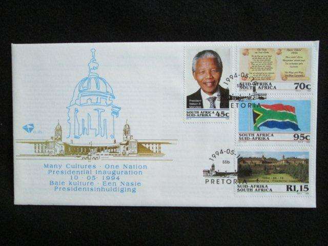 MANDELA PRESIDENTIAL INAUGURATION - FDC 6.3b