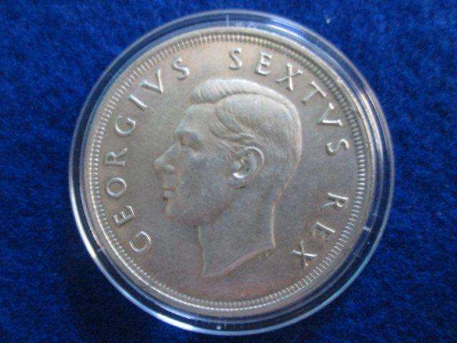 1952 - SAU - 5 Shilling Silver Crown
