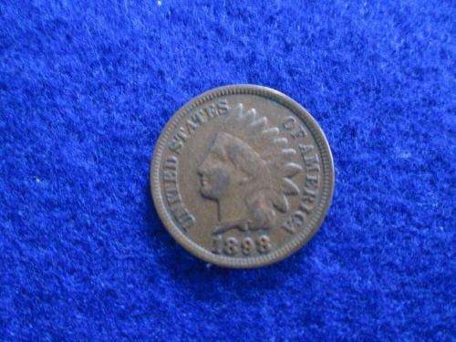 USA 1898 Indian Head One Cent - As per photo.