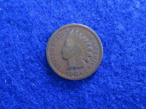 USA 1906 Indian Head One Cent - As per photo.