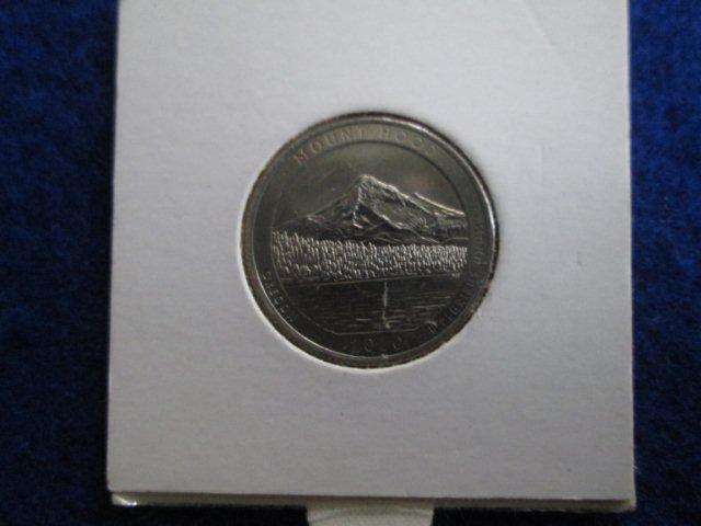 2010 USA Quarter Dollar. Mount Hood. (D)