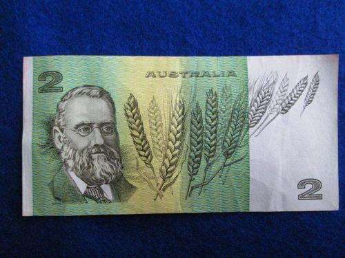 Australia, Two Dollar,  Circulated.