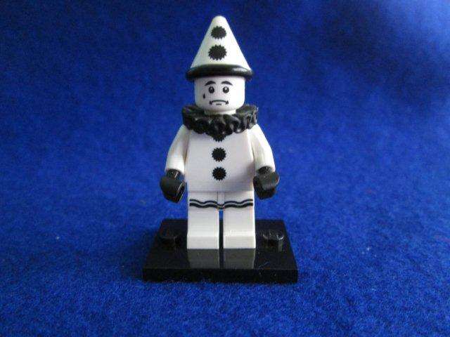 Lego Mini Figure Sad Clown.  Series 10.