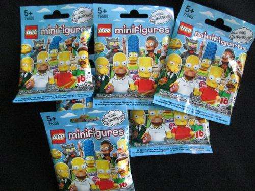 Lego Simpsons Bag slightly opened on one side. Series 1.   Bid per figure.
