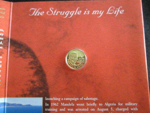 2011 Nelson Mandela Laureates of the Nobel Peace Prize 1993 Commemorative Gold Medal