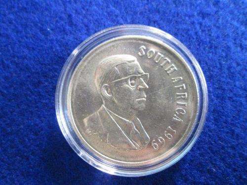 1969 South Africa  Silver R1.