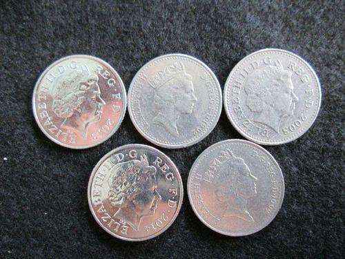 UK 10 Pence X 5. One bid for all.