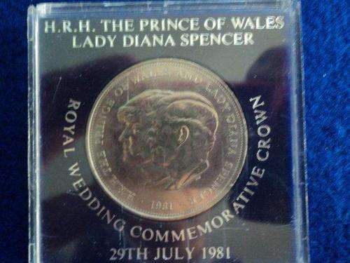 1981 Royal Wedding Commemorative Crown - Used.