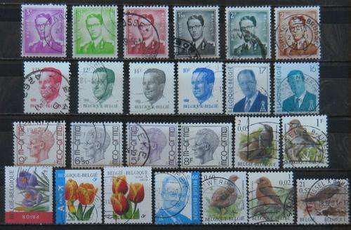 25 different used from belguim
