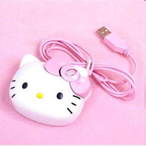 HELLO KITTY  PC USB Interface Computer 3D Optical Mouse