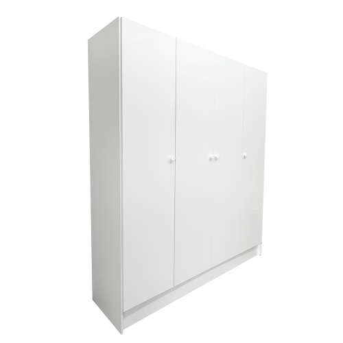 4-Door Built in Cupboard - White