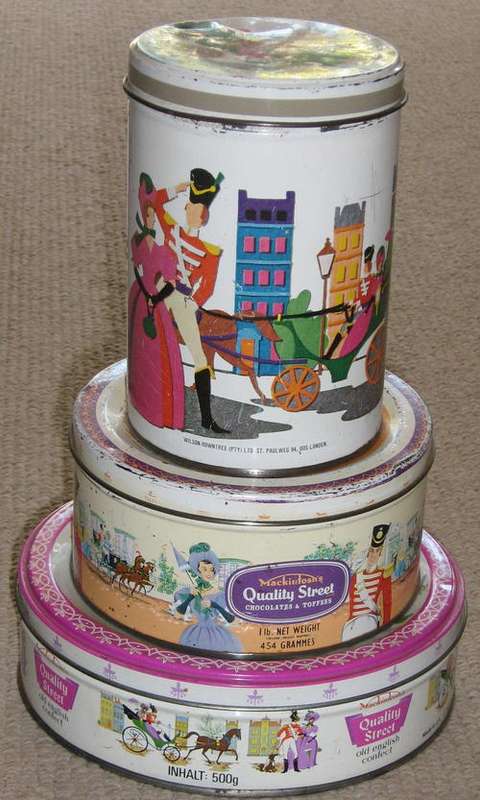 3 x McINTOSH's QUALITY STREET TINS