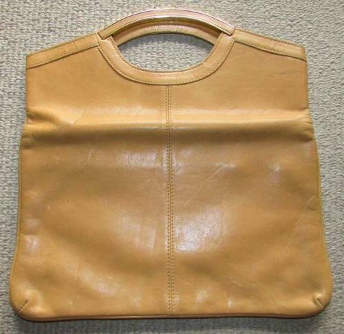 LIGHT BROWN LEATHER BAG
