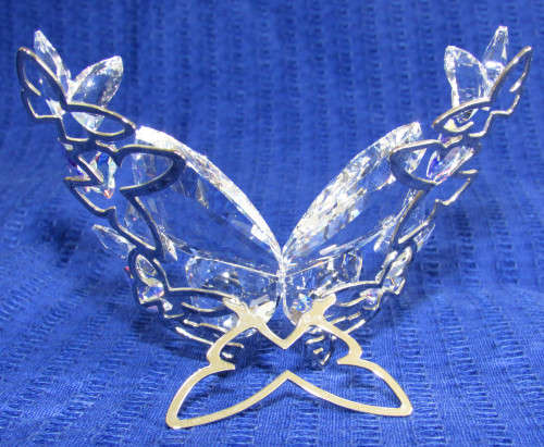 SWAROVSKI BUTTERFLY CRYSTAL AURORE BOREALIS