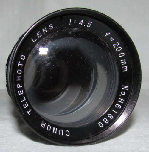CUNOR TELEPHOTO LENS FOR MINOLTA