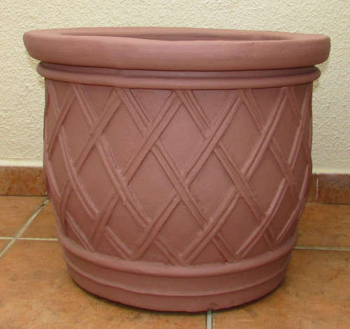 PLANT POT  #6 -  43cm high - FRESHLY PAINTED