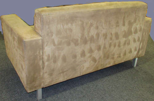 2 SEATER SOFA - BEIGE SUEDE LIKE FABRIC - 3 available
