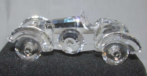 SWAROVSKI CRYSTAL - OLD TIMER VINTAGE CAR - WITH BOX