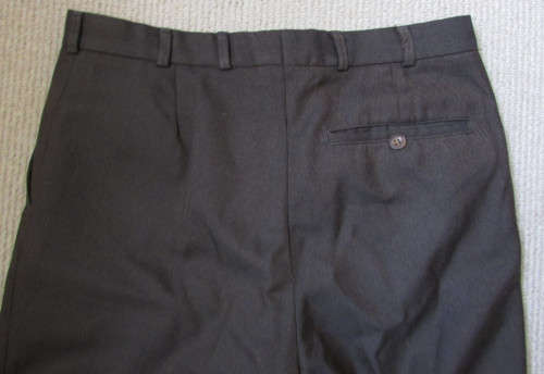 Dark Brown Trousers Size 32