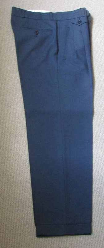 Blue Lightweight Trousers -  New Wool - New