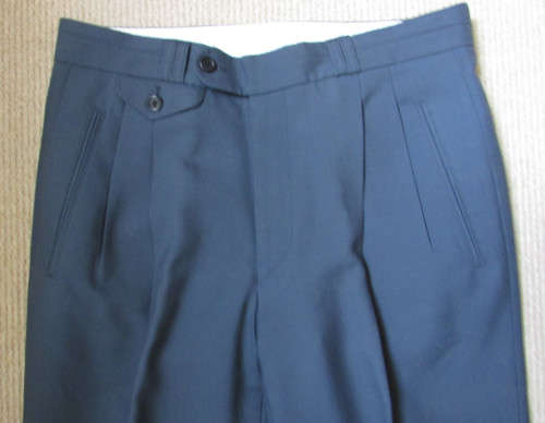 Blue Lightweight Trousers -  New Wool - New