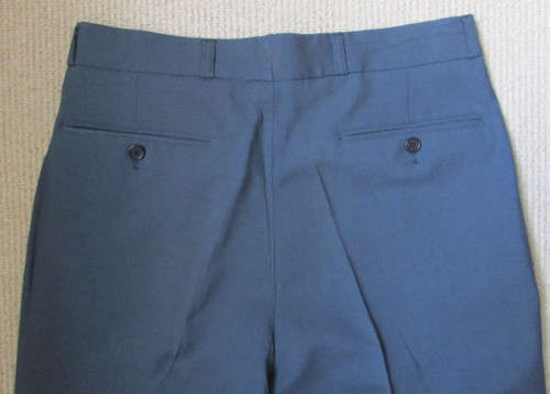 Blue Lightweight Trousers -  New Wool - New