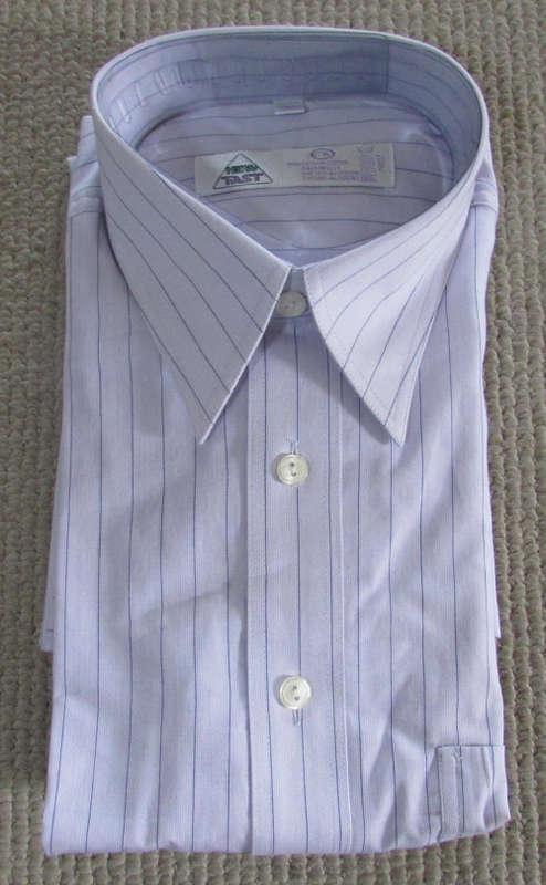 LILAC LONG SLEEVED SHIRT WITH FINE STRIPES