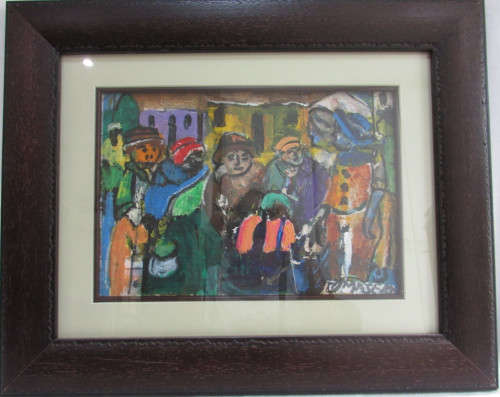 MASEKO, JOE  (1940 - 2008) - BEAUTIFUL MIXED MEDIA