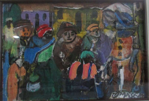 MASEKO, JOE  (1940 - 2008) - BEAUTIFUL MIXED MEDIA