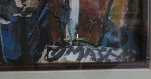 MASEKO, JOE  (1940 - 2008) - BEAUTIFUL MIXED MEDIA