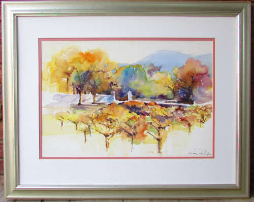 DERRIC VAN RENSBURG - LANDSCAPE - LARGE PRINT  FRAMED