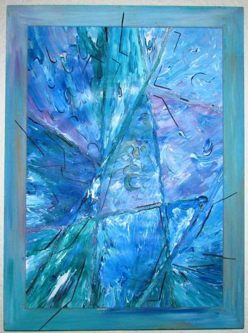BLUE ABSTRACT