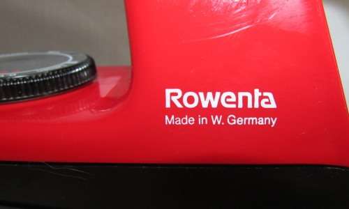 ROWENTA IRON - made in Germany - working