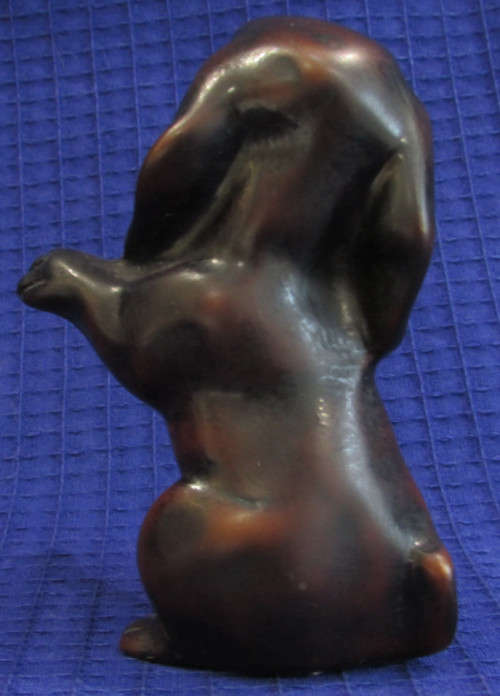 SITTING DACHSHUND - VERY CUTE DOG FIGURINE