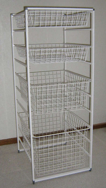 ELFA BASKET STORAGE SYSTEM - 40.5cm WIDE
