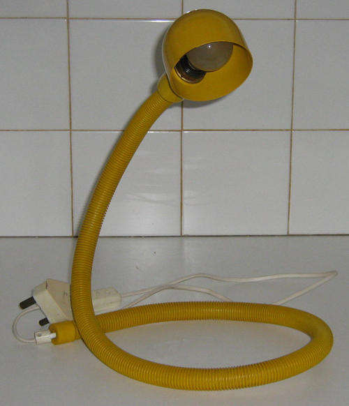 UNUSUAL FLEXIBLE DESK LAMP