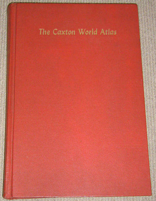 VINTAGE WORLD ATLAS -  PUBLISHED 1960 - 532 PAGES