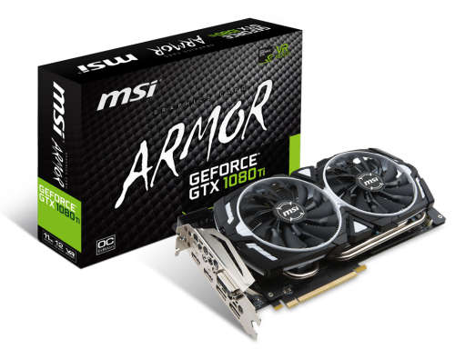 MSI GTX1080ti Armour OC Edition