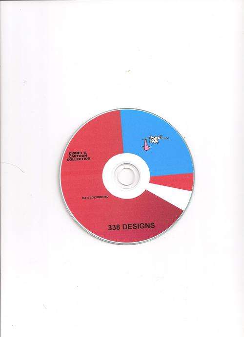 ULTIMATE DISNEY & CARTOON COLLECTION - 338 DESIGNS