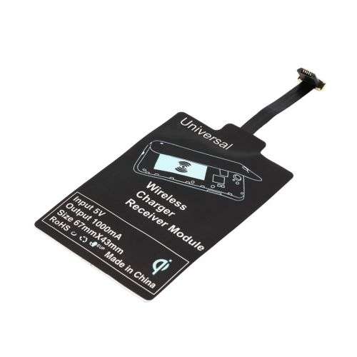 Universal QI Wireless Charger Receiver Module For Micro-USB Mobile