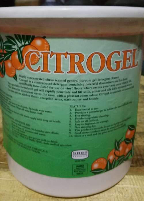 CITRO GEL - GREEN CONSCIOUS PRODUCT - ALL PURPOSE CLEANER
