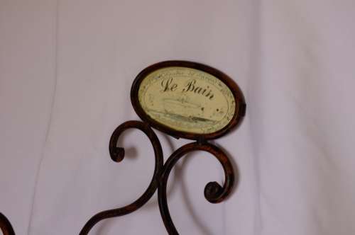 French style towel or wine rack