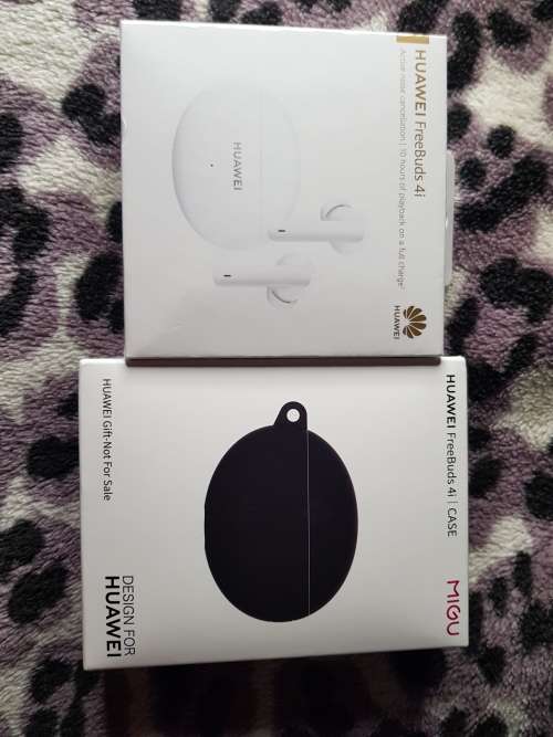 Huawei Freebuds 4i (White) + Cover + Voucher