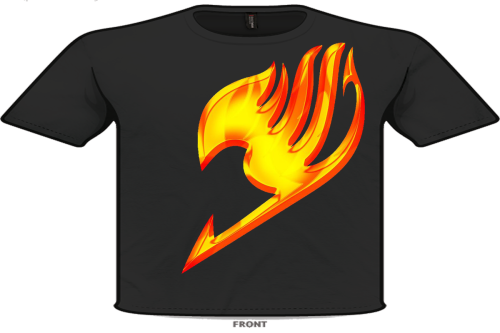 Anime T-Shirt Fairy Tail (Big Logo)