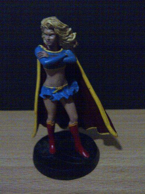 DC FIGURINE CAST IN LEAD SUPERGIRL