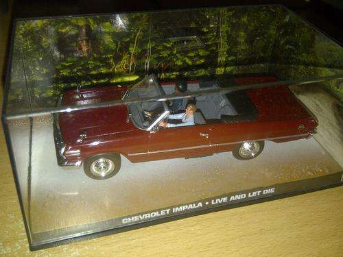 JAMES BOND COLLECTION 1:43 NO: 54 CHEVROLET IMPALA - LIVE AND LET DIE
