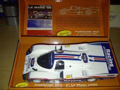 LIMITED EDITION SLOT IT PORSCHE 962C - 1ST LE MANS 1986