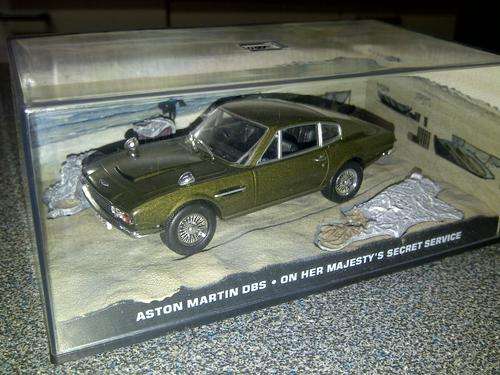 JAMES BOND COLLECTION 1:43 : NO. 12 ASTON MARTIN DBS - ON HER MAJESTY'S SECRET SERVICE